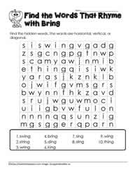 ing Word Search 