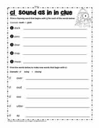 L Blends K-2 Activity