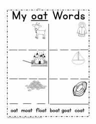 Print oat Words