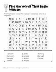 Wordsearch for sm Blend